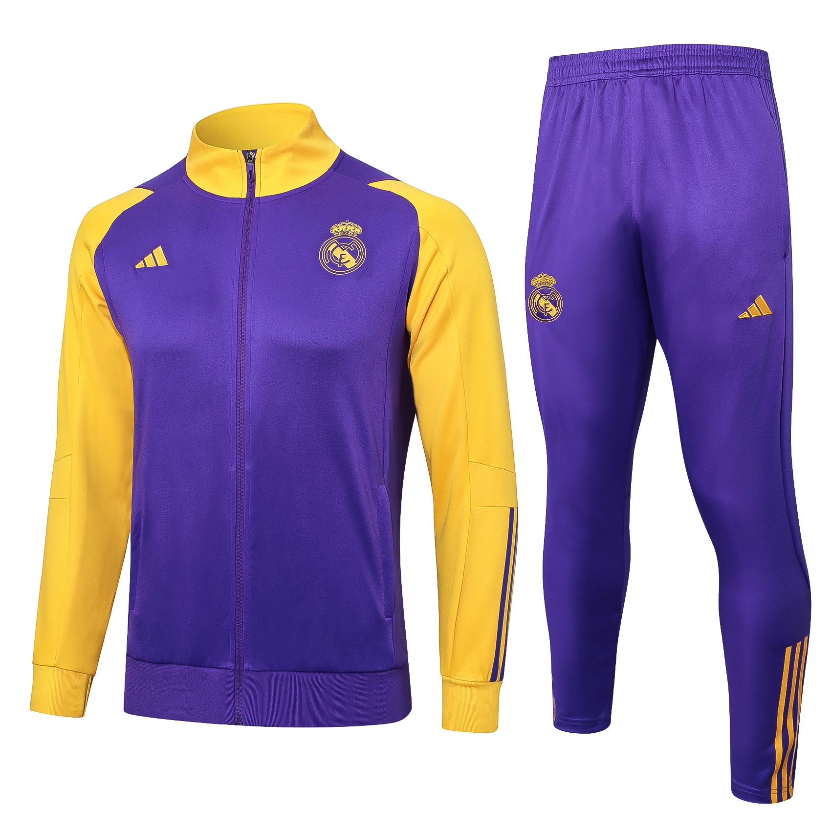 Chandal Real Madrid 2024-25 Purpura Amarillo